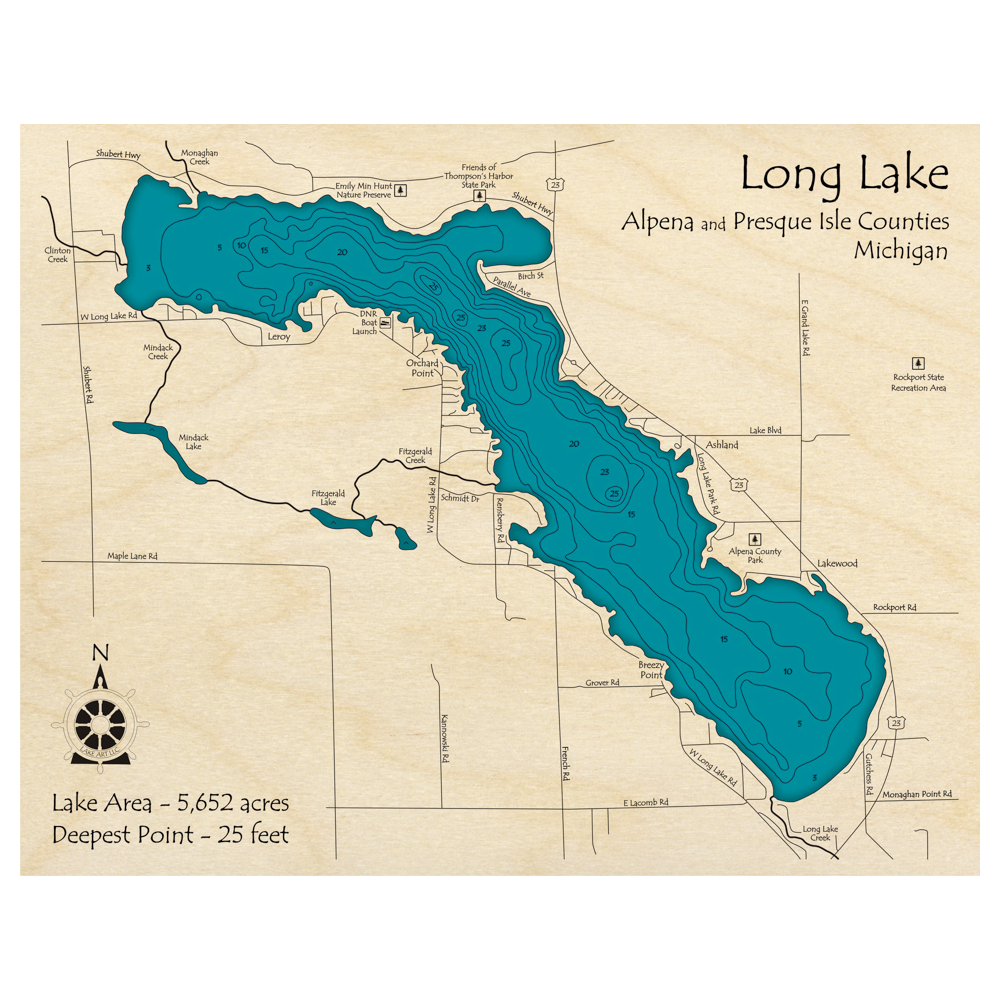 Long Lake Michigan Depth Map Wait, Are Lake Michigan And Lake Huron